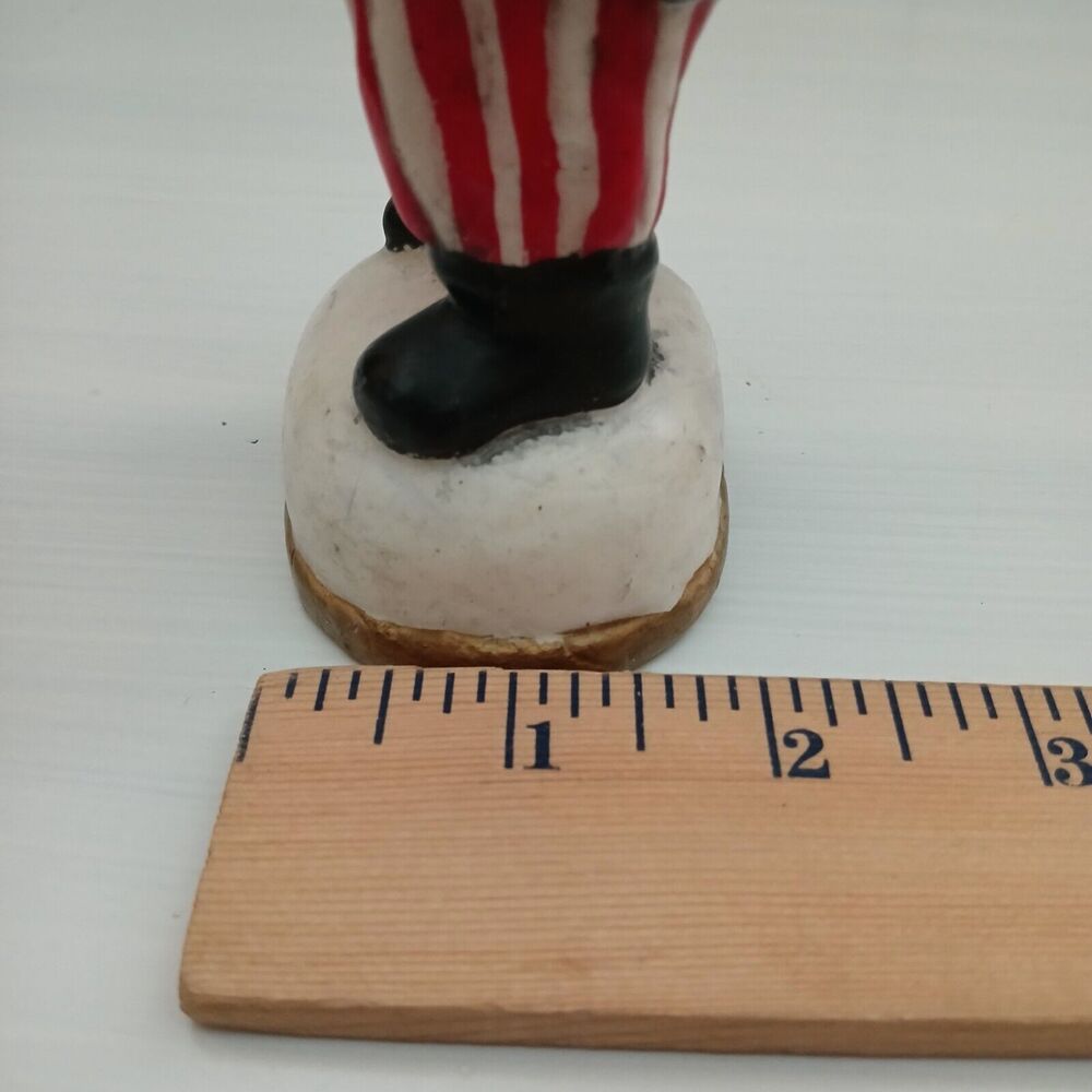 Patriotic Uncle Sam Santa Claus fourth of July Independance Christmas Candle - Picture 12 of 13